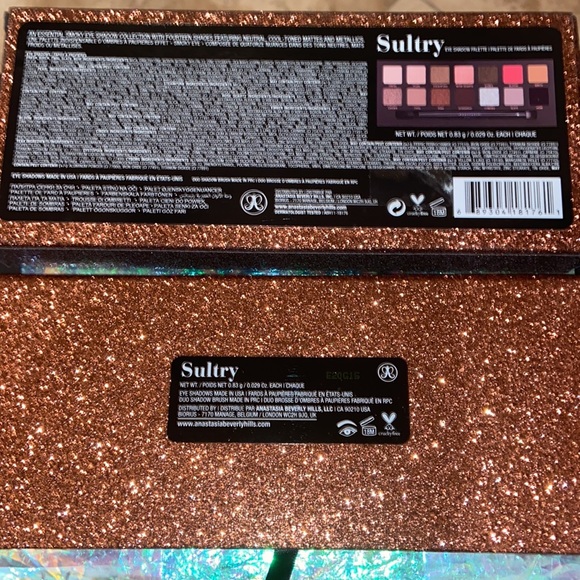 NIB - ANASTASIA SULTRY Eyeshadow Palette - Picture 3 of 16
